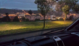 Bilbao vom Stellplatz aus