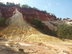 Ockerfelsen bei Rustrel